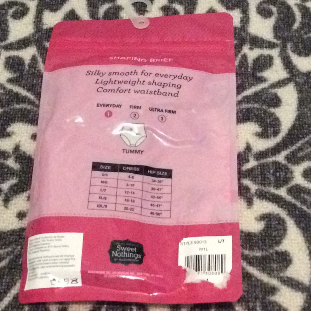 Sweet Nothing by Maidenform Brief Shapers Size L - Picture 2 of 2